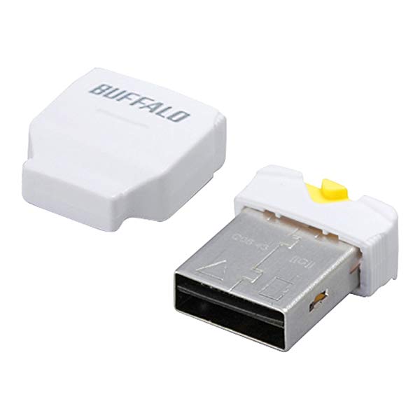 i BUFFALO カードリーダー/ライター micro SD対応 超コンパクト ホワイト [Play Station4,PS4 動作確認済]BSCRMSDCWH色:[strong]ホワイト[/str