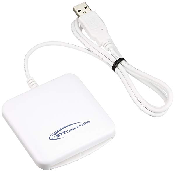 接触型 USBタイプ ICカード リーダーライター ACR39-NTTCom